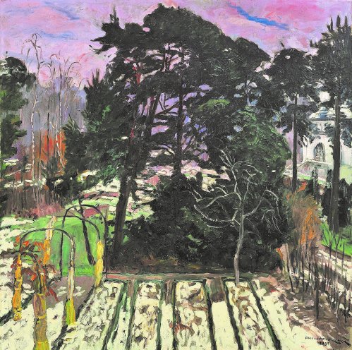Der Garten des Künstlers in Wannsee